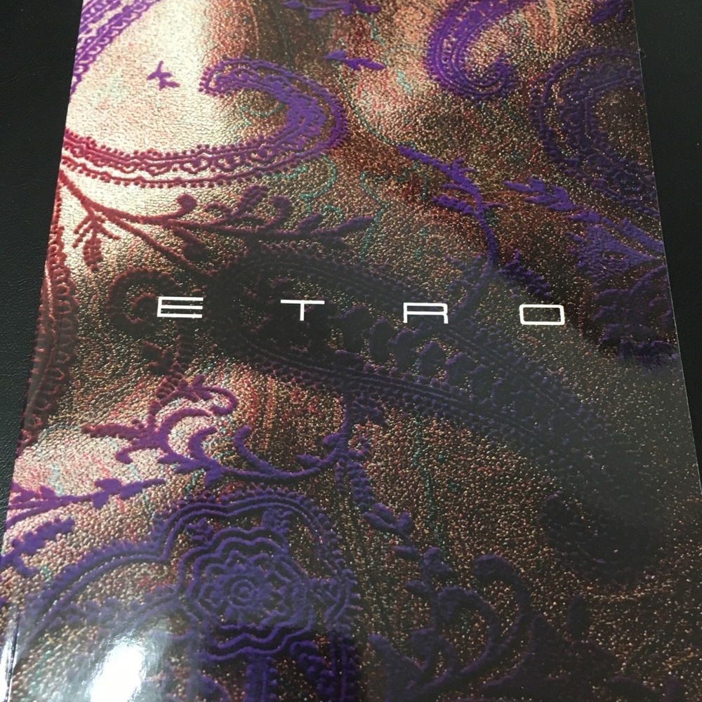 Etro look book autumn 2010-11 New collectible